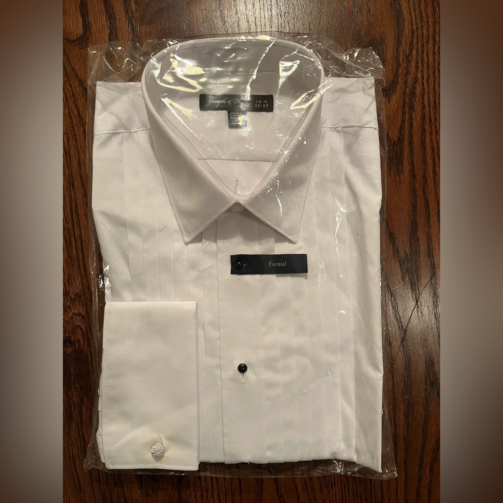 Formal tuxedo shirt